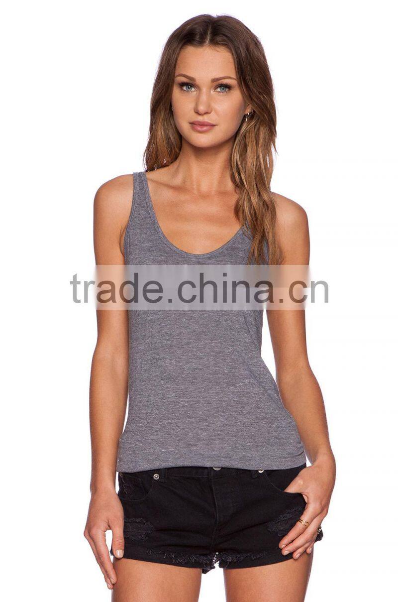 women deep v neck top