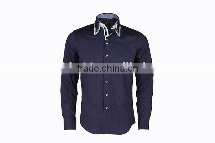 NEW DESIGN double button collar shirt