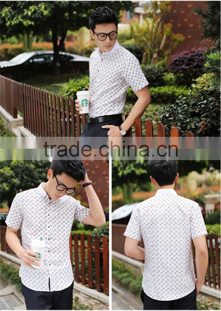 Latest shirt designs for men 2016 fancy custom elongated printed hawaiian short sleeve t-shirt