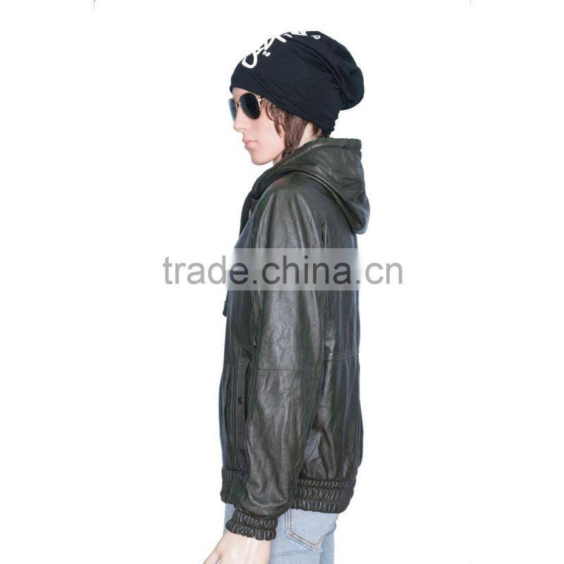 Leather Jacket with fur lining