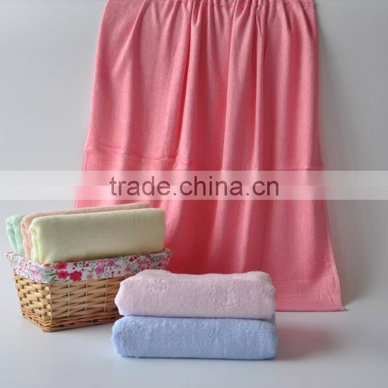 China Factory Supplier 2016 Hot Seal 70% Bamboo 30% Cotton Bath Towel for Bathroom