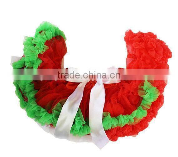 Christmas Pettiskirt, Christmas Petti Skirt, Red White and Green Pettiskirt, Holiday Pettiskirt, Toddler Pettiskirt, Pettiskirt,