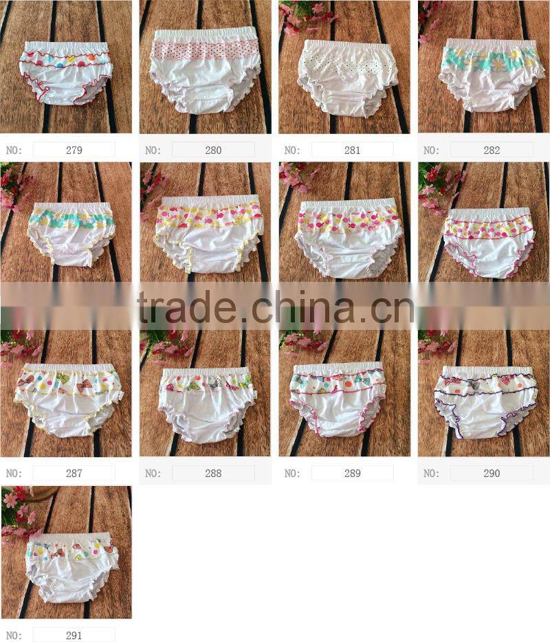 bloomers for kids ,baby girl cotton Ruffles knitted diaper Cover ,0-4years H279