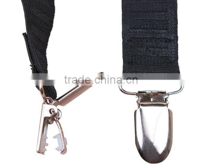 4 Straight Y Stirrup Footloop Style Unifrom Shirt Stays Shirt Holders Keep Shirt Tucked In Suspender Garters