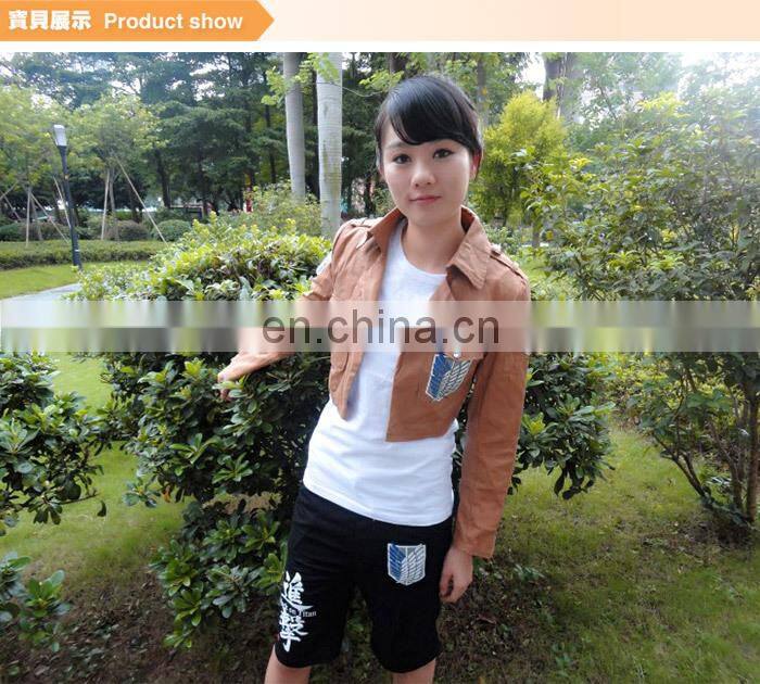 New arrival Anime 100% Cotton Attack on Titan jacket Cosplay hoddie Clothing(size:M/L/XL/XXL/XXXL) Scouting Legion