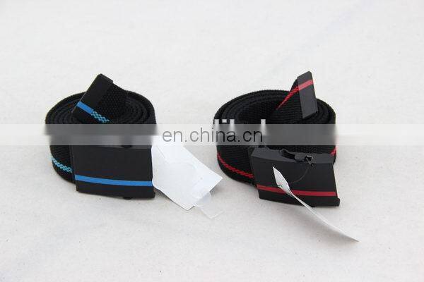 Canvas Belt With Full Printing Leather Belt No Buckle
