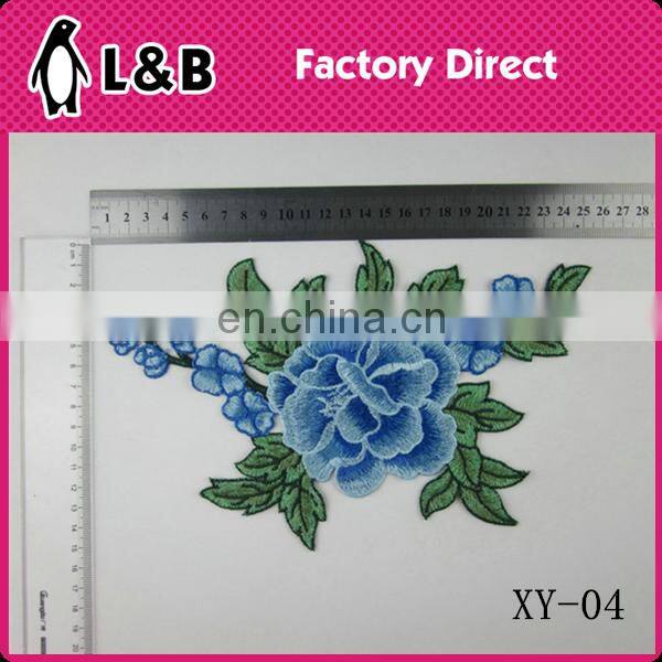 XY-05 embroiderychemical lace collar,colorful neckline applique rose collars high-fashion lace collar wholesale