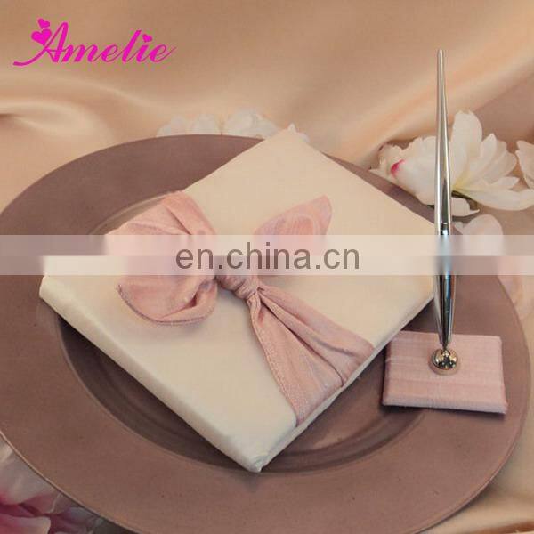 AW0701 Wedding signature book and pen holder