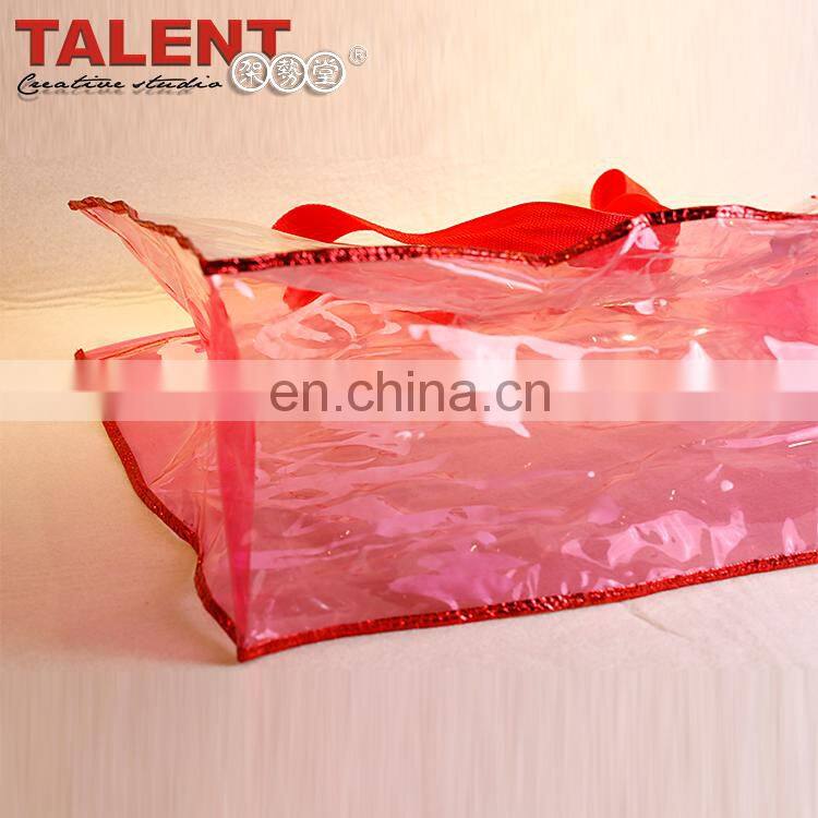 Custom Printed Reusable pvc hand bag With Best Service
