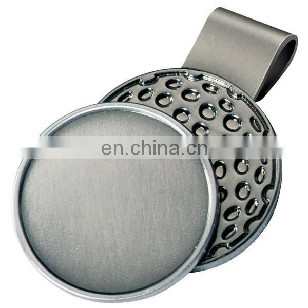 personalized custom blank golf hat clips