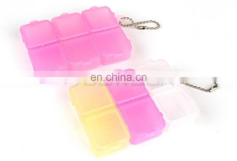 High Quality Medicine Case Travel Weekly Durable Colorful Pill Bottle Holder