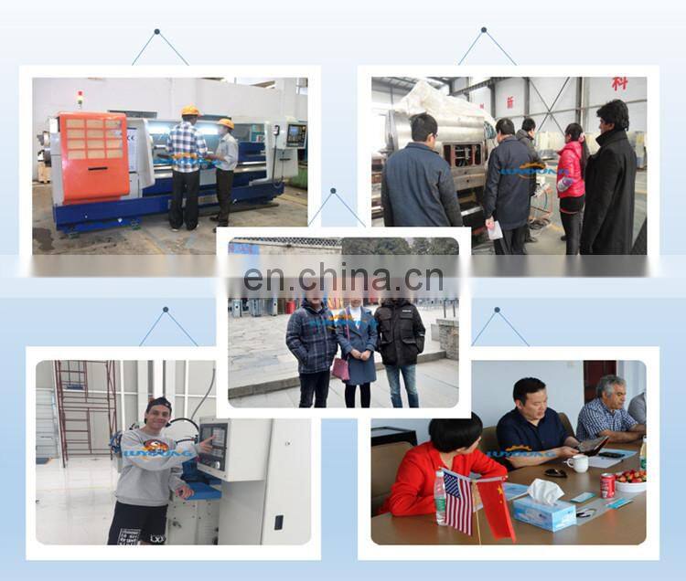 CK6136 Automatic low cost cnc turning turret lathe machine with best quality
