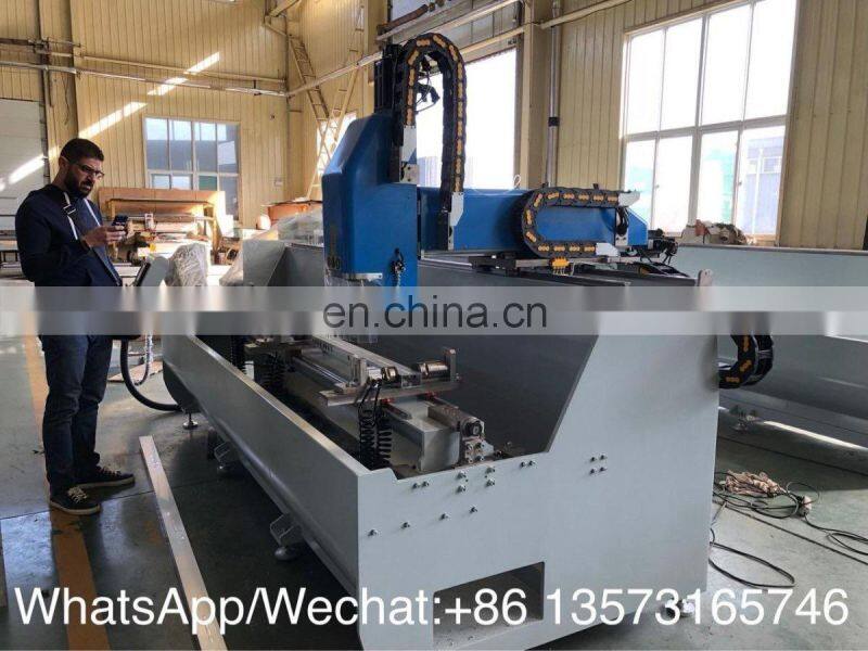 High Precision 3 Meter Aluminium Profile CNC Drilling Milling Machine