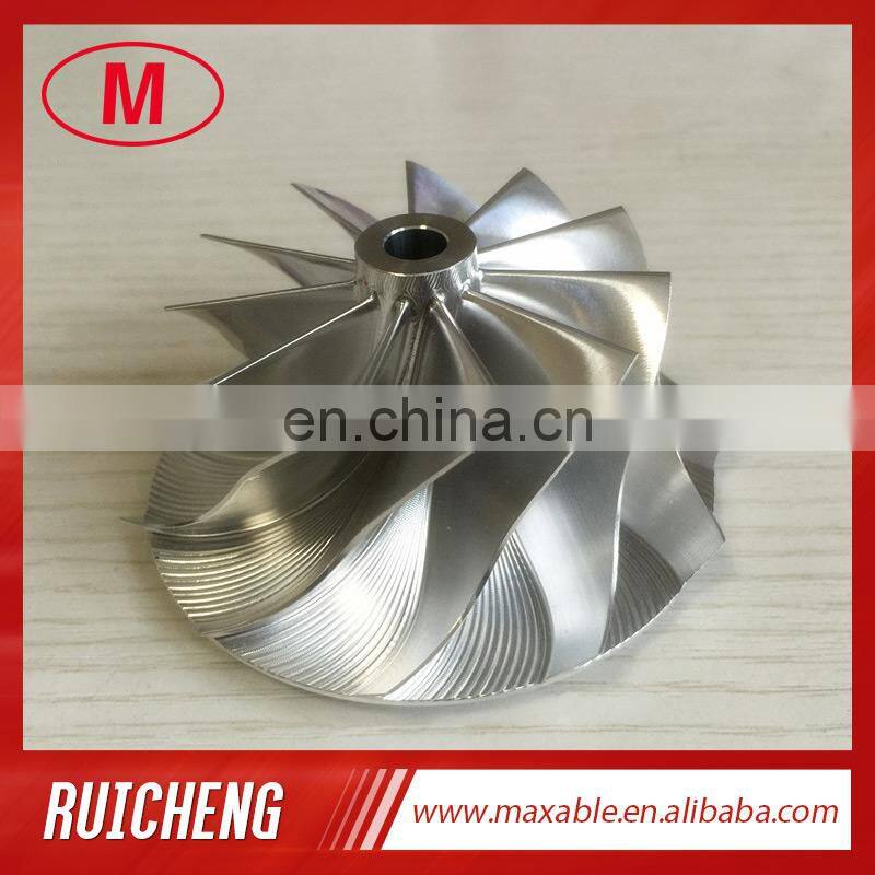 TD05H 20G reverse 52.56/68.01mm 11+0 blades 49179-43400 high performance Turbo milling/aluminum 2618/billet compressor wheel