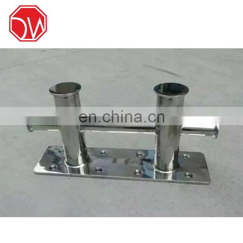 Custom Stainless Steel Marine Bollards Double