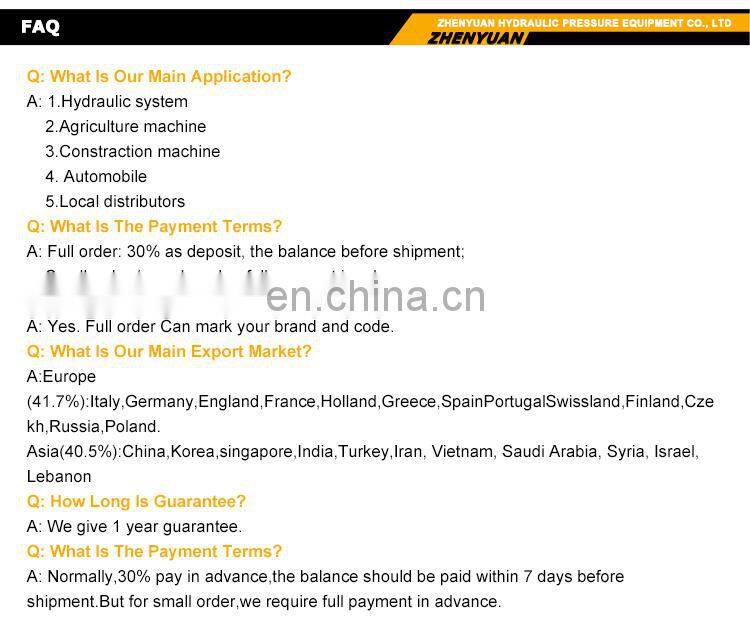 Trade Assurance replace rexroth hydraulic axial piston pump A10VSO45DFR/31R-PPA12NOO hydraulic pump A10VSO series