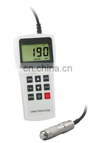 Galvanic Coating Thickness Gauge with Eddy Current and Magnetic Method