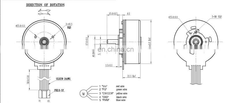 24v high torque brushless dc motor 3200rpm for muscle fascia massage gun
