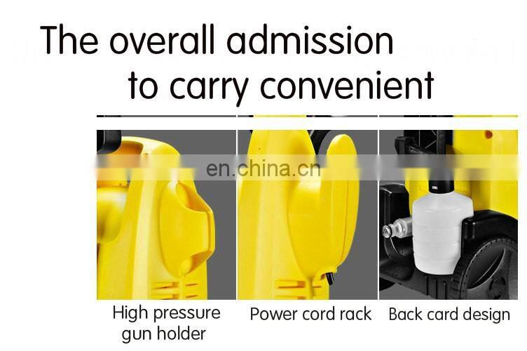 mobile household portable high pressure machine for car wash