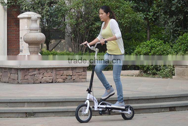 Two Wheel Dual Pedal Stepper Bike