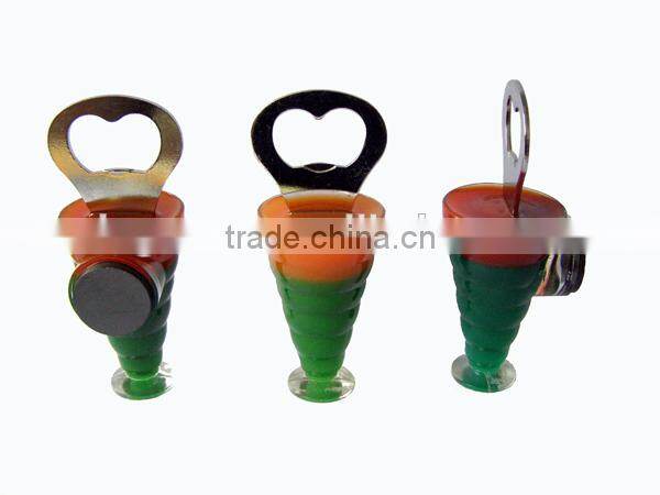 Bulk Bottle Opener, Bottle Shaped Fridge Magnet, Red Wine Bottle Opener