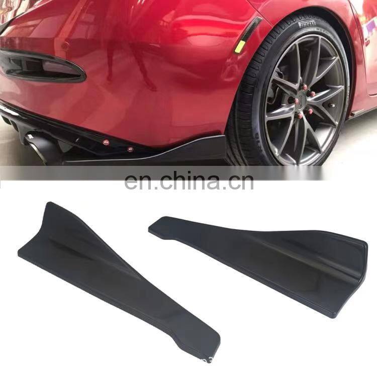 Carbon Fiber Universal For Any Cars rear side diffuser