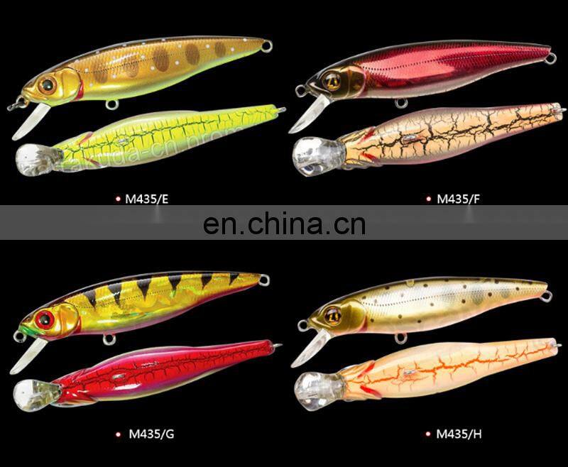85mm 9g Hot Sale Wholesale Freshwater Fish Biat New Design Colorful Hard Minnow