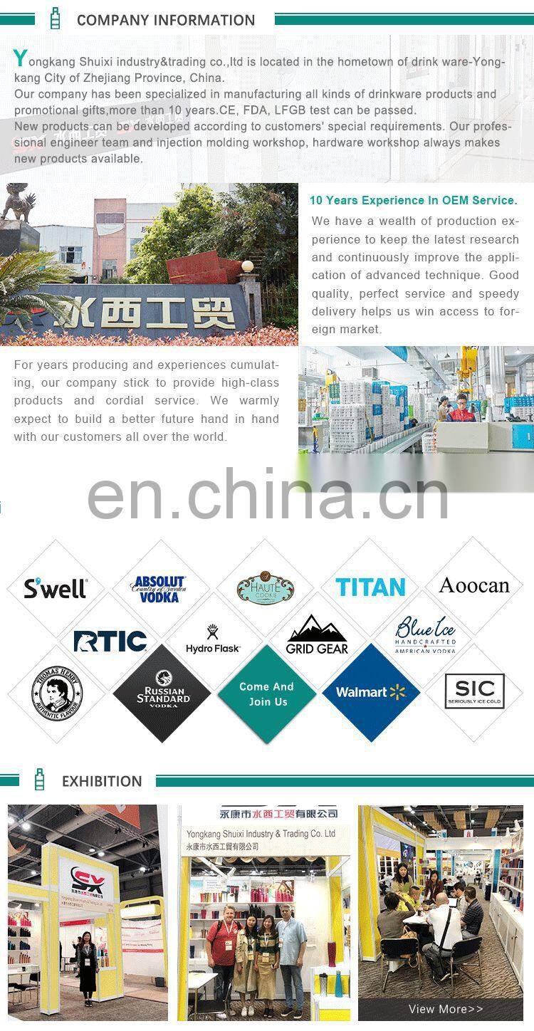 Customize logo&color 304 stainless steel vacuum tumbler with lid