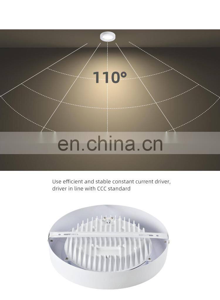 HUAYI Indoor Decoration Surface Mounted Aluminum 15W 24W 36W LED Mini Vertical Down Light