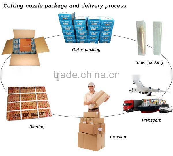 G02 Balanced Pressure Acetylene Gas Cutting Nozzle For CNC Cutting Equipment