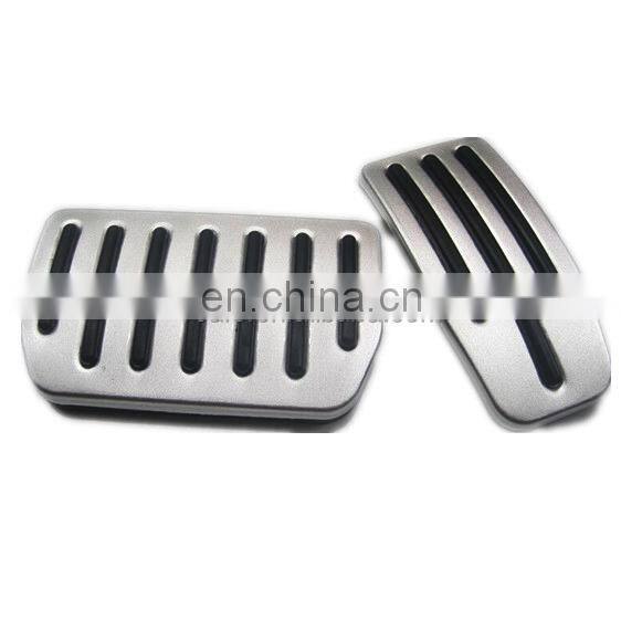 Aluminium Alloy Brake And Accelerator Pedal Pedal Pads Cover For Tesla