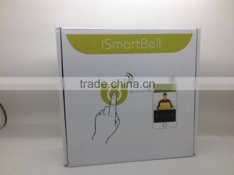 New Touch Button Smart WiFi Video Door Phone With Motion Detection Supported App for Android & IOS