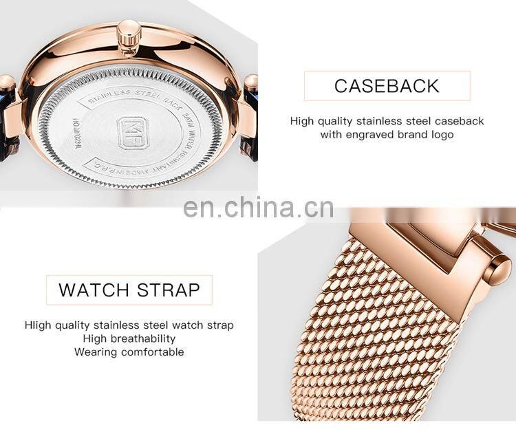 MINI FOCUS MF0234L Watch Wholesale Simple Analog Quartz Business Charm Stainless Steel Hand Ladies Watches