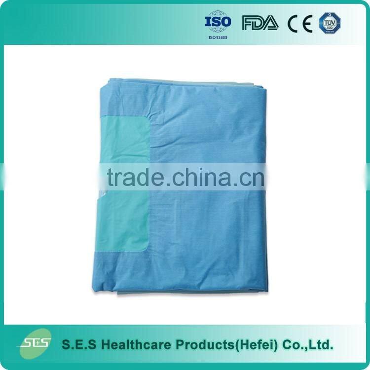 Single use sterile Surgical knee arthroscopy drape pack for Operation Theatre