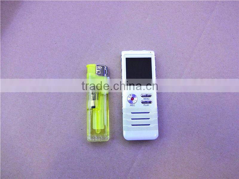 8GB High quality mini hidden digital voice recorder,Digital Mini Voice Recorder with lcd display