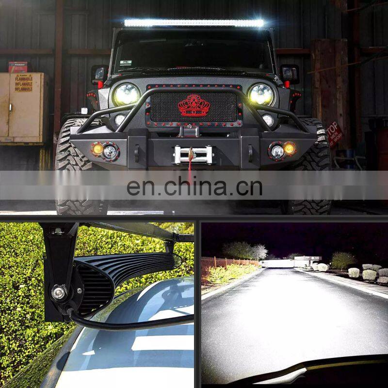 Auto Diving Car Off Road Truck Work Light Curved Light Bar