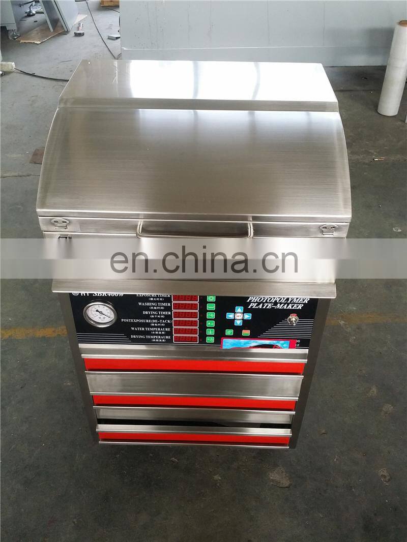 UT6090 CE Certificate Flexographic Plate Making Equipment, Flexo Exposure Unit for Water Washing Polymer Rubber Soft Plate