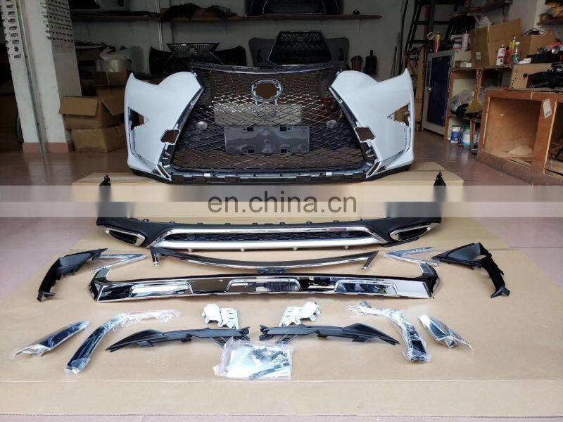 MAICTOP car accessories car body kit for RAV4 2016 restyle lx570 2018 model sports version good quality