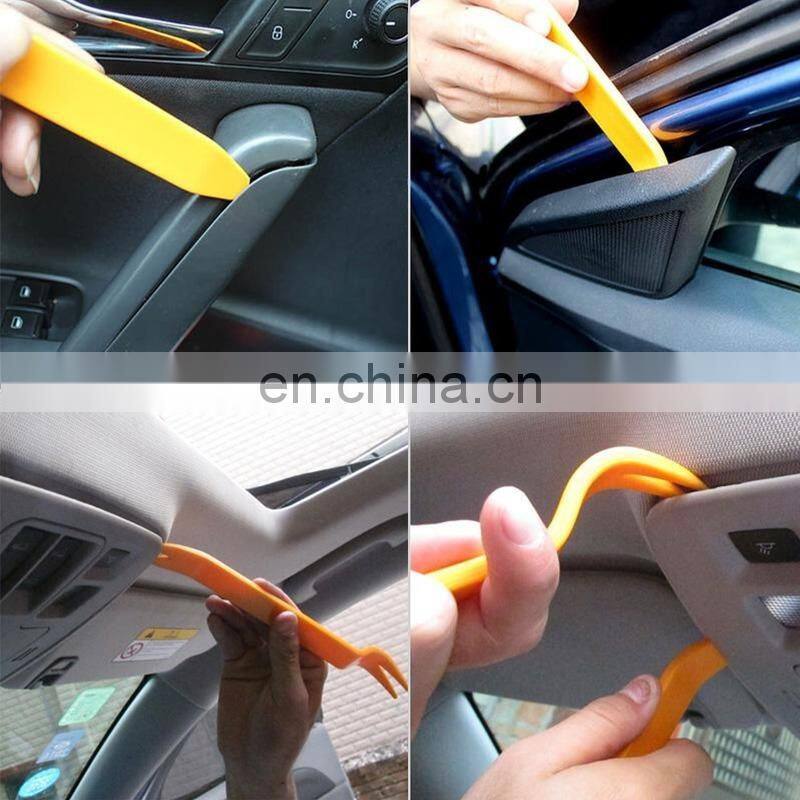 12pcs Car Radio Door Clip Panel Trim Dash Audio Removal Open Installer Pry Tool for Auto Vehicle for car Audio Removal Pry