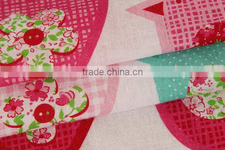 Factory cartoon digital printed 32*32 cotton poplin fabric for children