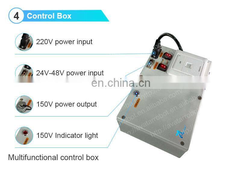 75m blue tooth controlled underwater drone with hd camera