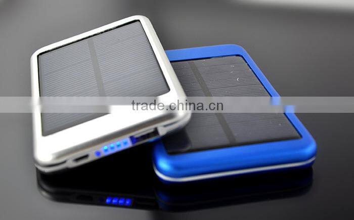 5000mah solar power bank solar panel power bank