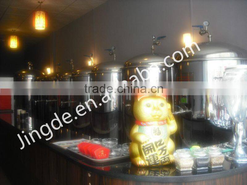 The average daily output 500 L beer brewing equipment