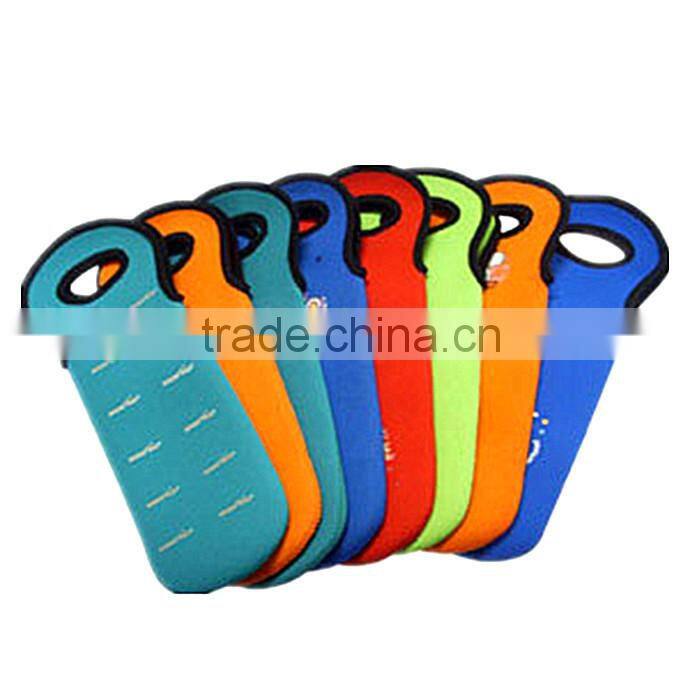 2016neoprene insulating wine cooler sleeve, champagne bottle sleeve, heat transfer printing