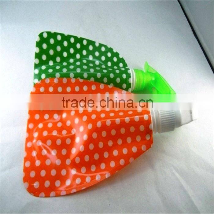Japan/Korea plastic kids foldable water bottle