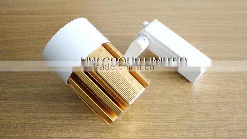 High Brightness track light 40w led track light 3 phase AC85-265V warm pure cold nature white for wholesales