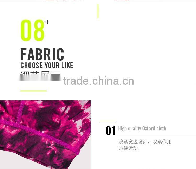 Moisture-wicking quick dry anti-UV sublimation wholesale sports bra