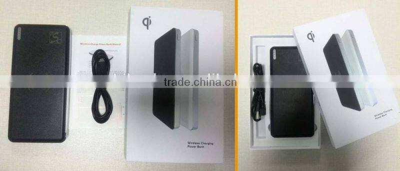 Wrieless power bank LED power indicator