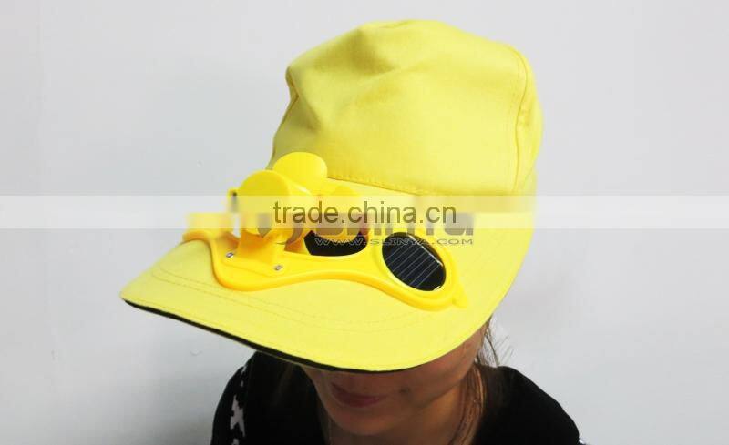 Cheap Price Solar Hat With Fan Solar Cap For Promotion