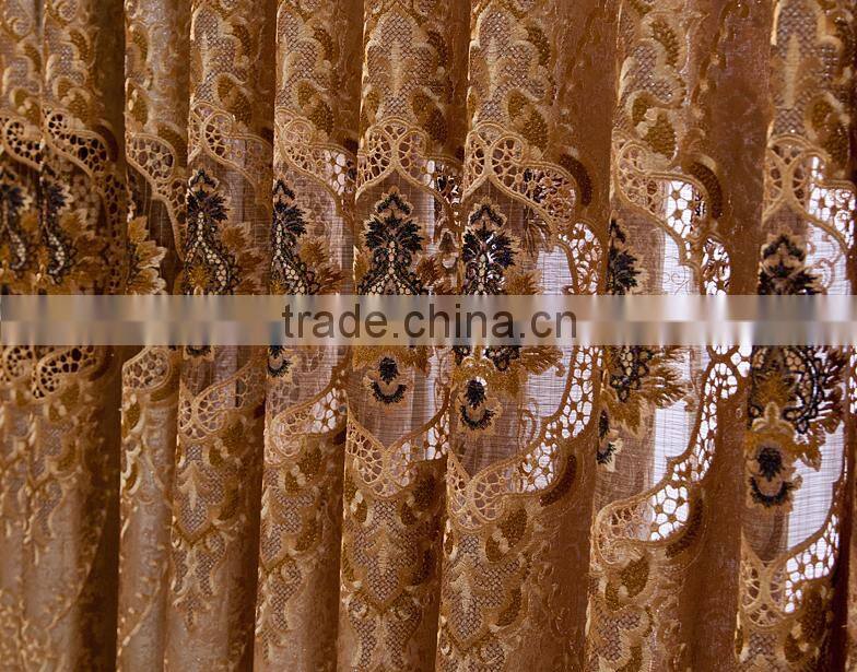 European Luxury Living Room Upscale Gympie Jacquard Curtains